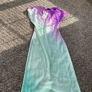 New with tags | Long tie-dye dress